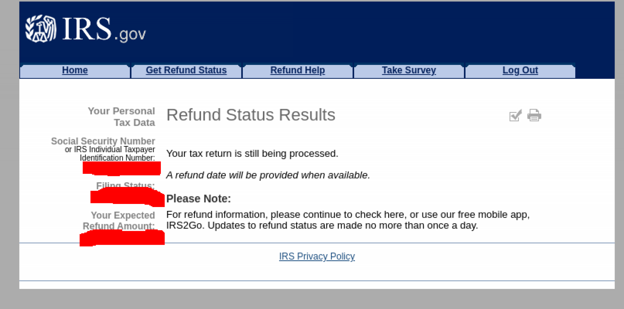 Latest Updates on IRS where's My Refund? Check Status 2022