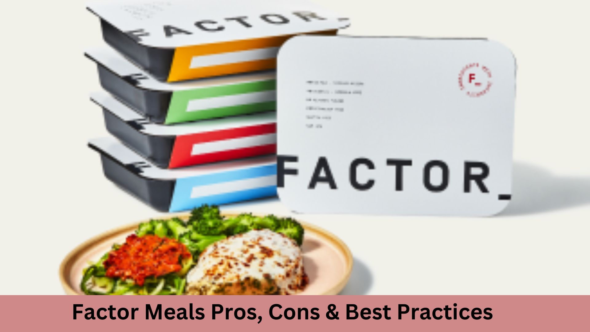 can you freeze factor meals