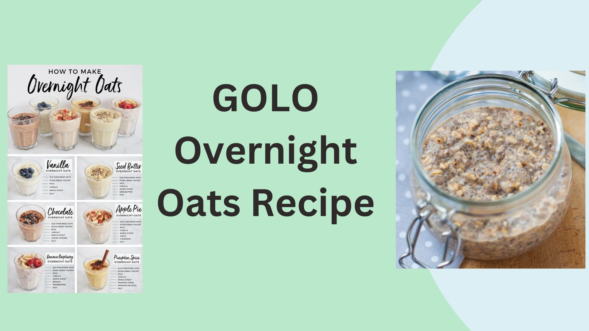 GOLO Overnight Oats Recipe
